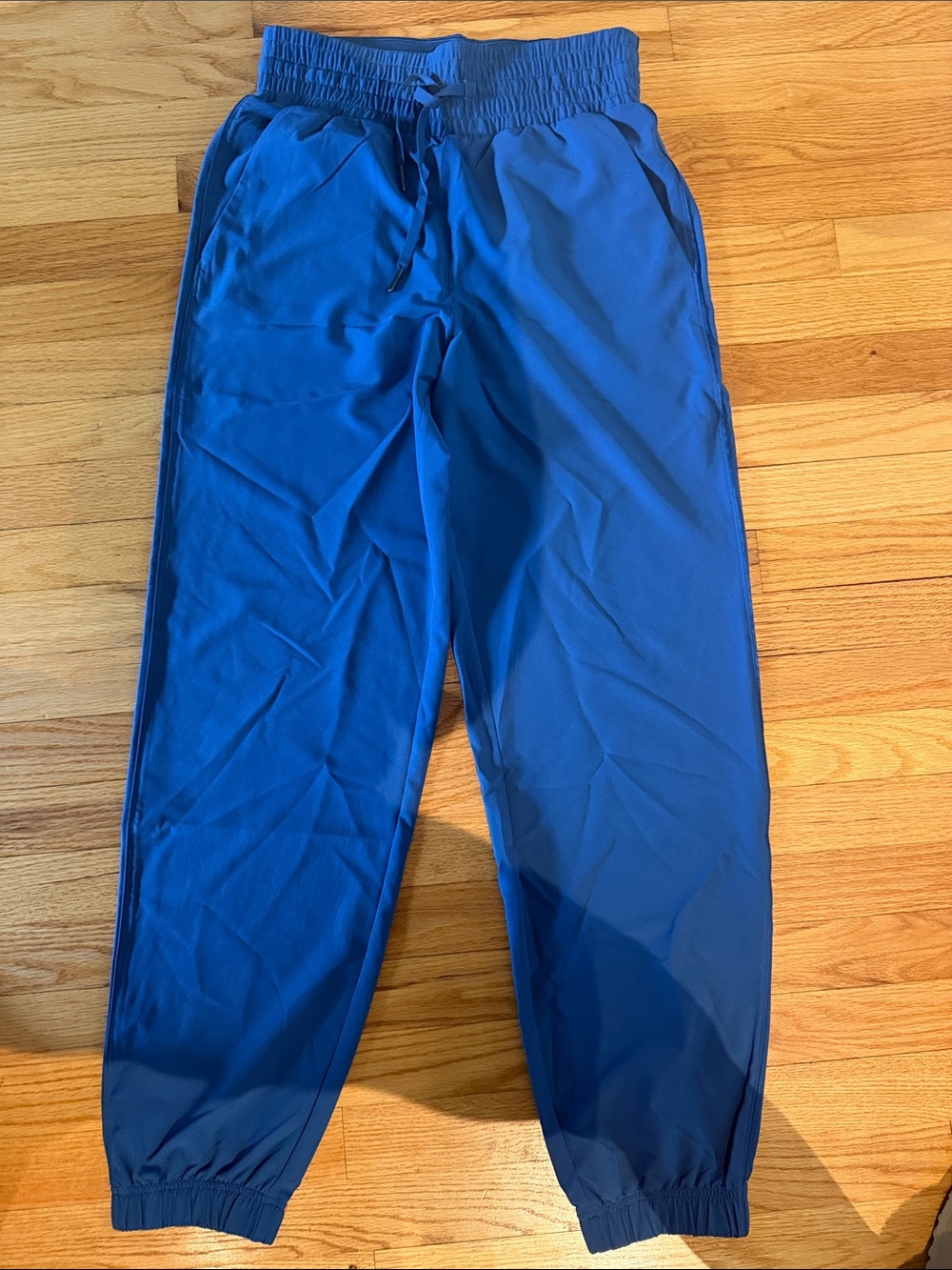 SPANX Womens Indigo Drawstring Joggers